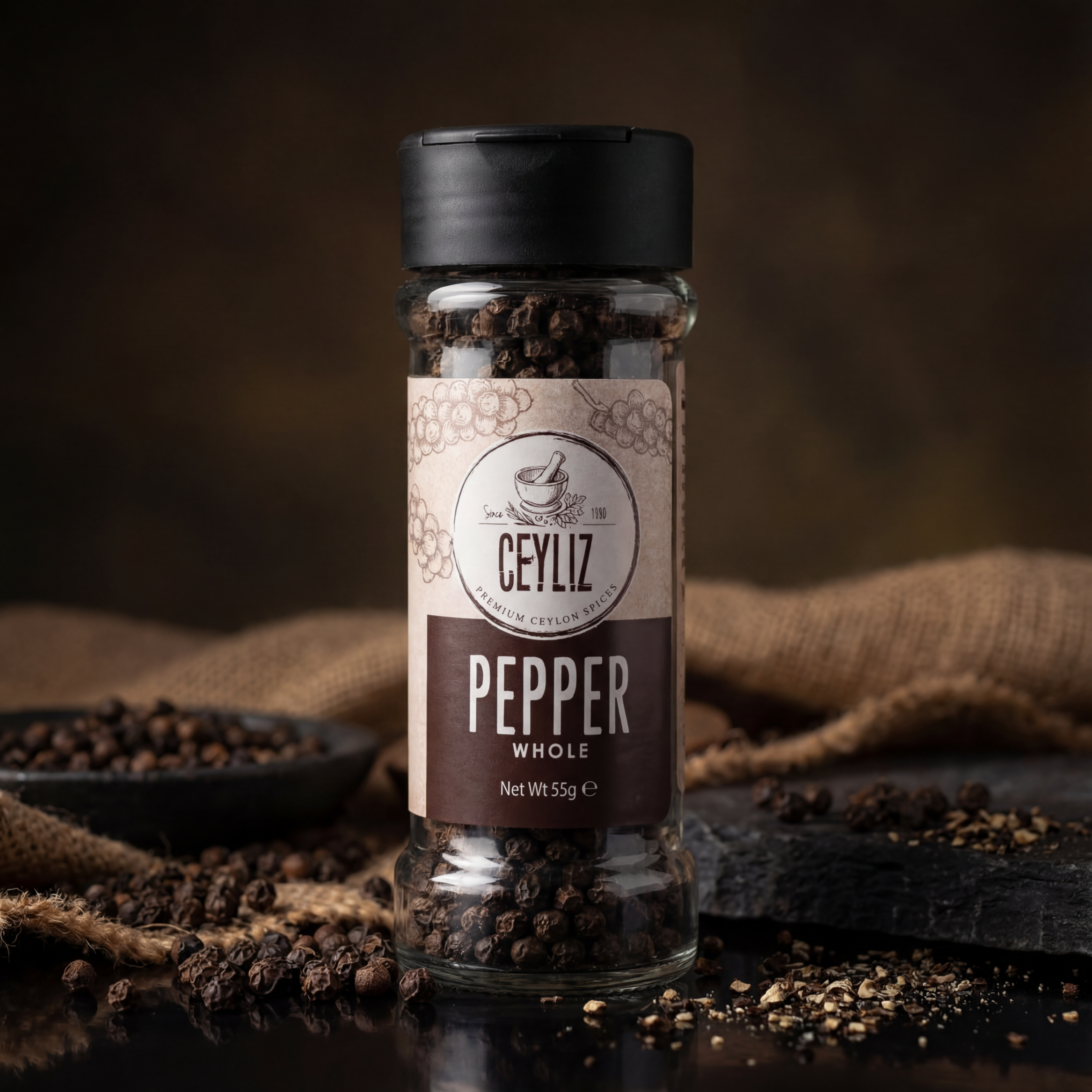 Ceyliz Whole Black Pepper
